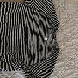 Short sleeve running top striped